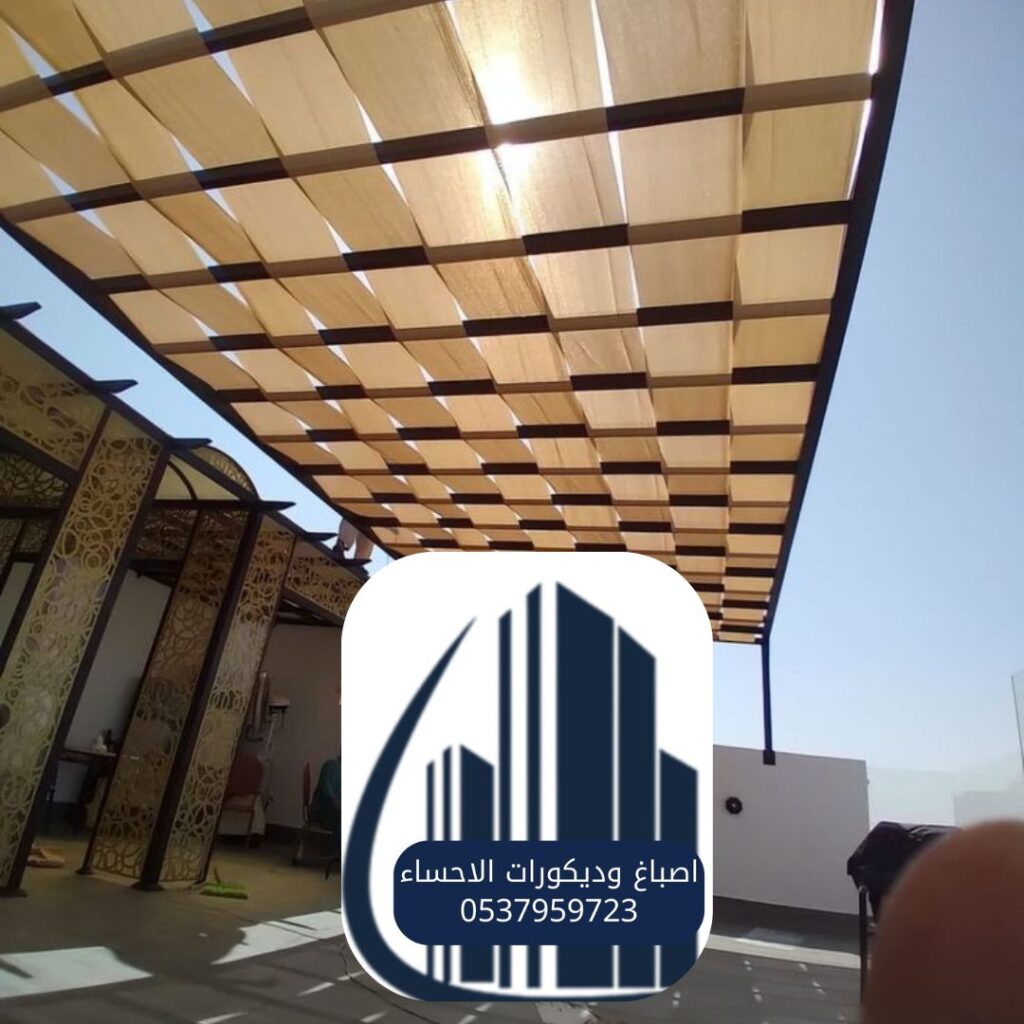 مظلات حديدية فاخرة