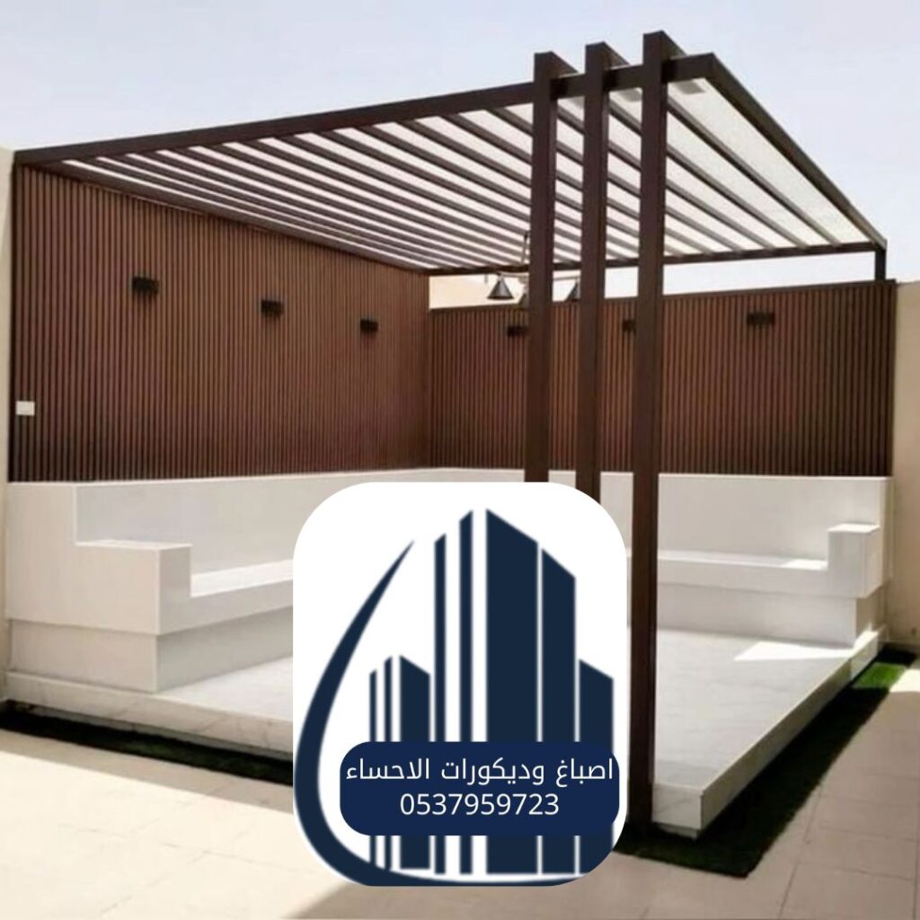 هندسة أركان استراحة بالحدائق